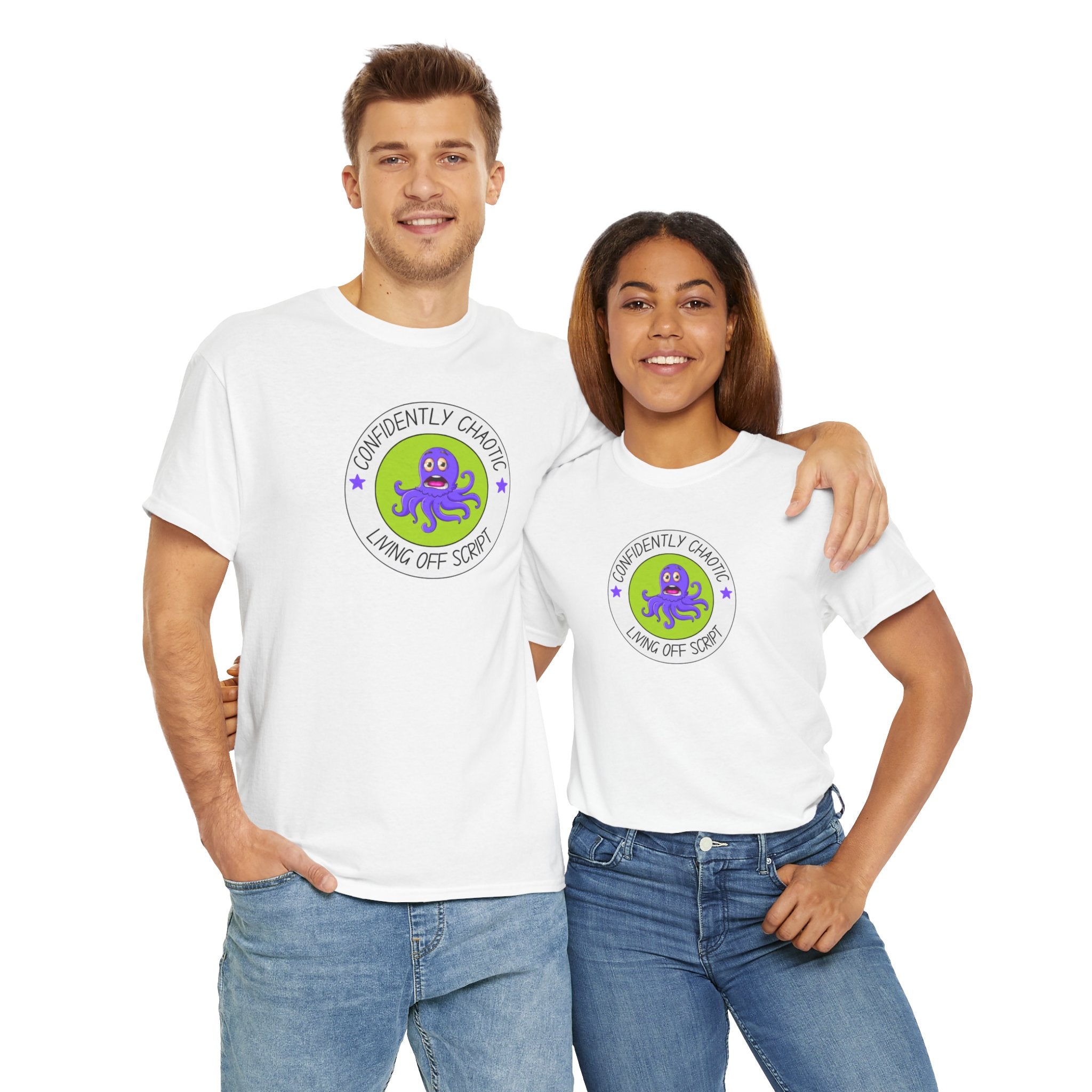 CONFIDENTLY CHAOTIC TEE: Embrace the Adventure