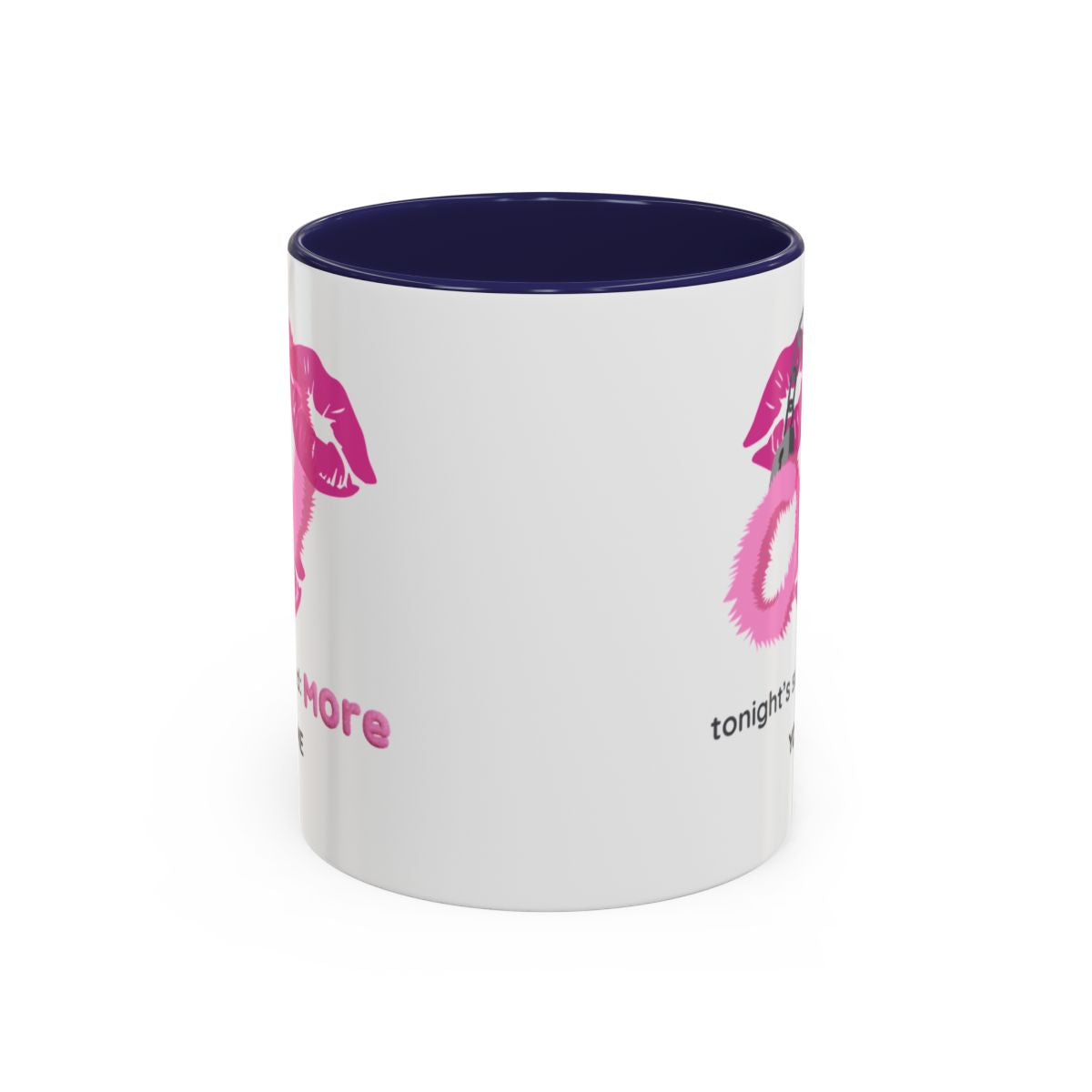 Personalized Accent Coffee Mug – Custom Name Sassy Ceramic Mug with Color Handle, 11oz & 15oz, Fun Bachelorette Party Gift