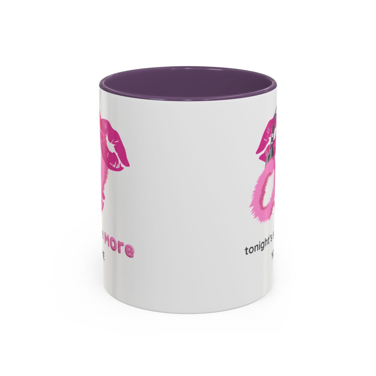 Personalized Accent Coffee Mug – Custom Name Sassy Ceramic Mug with Color Handle, 11oz & 15oz, Fun Bachelorette Party Gift