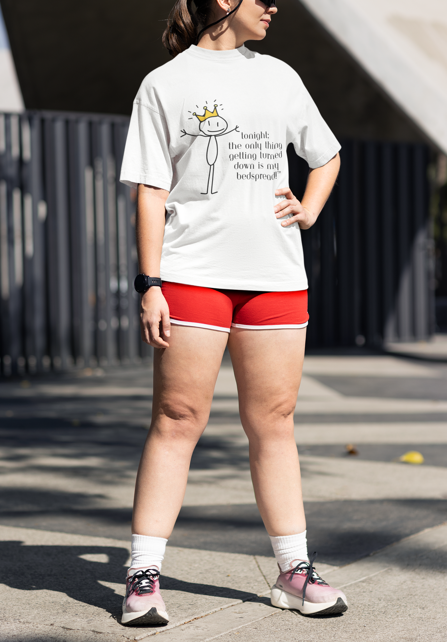 Tonight: The Only Thing Getting Turned Down Is My Bedspread Tee – Wheel of Dare QR Code Party Game Shirt