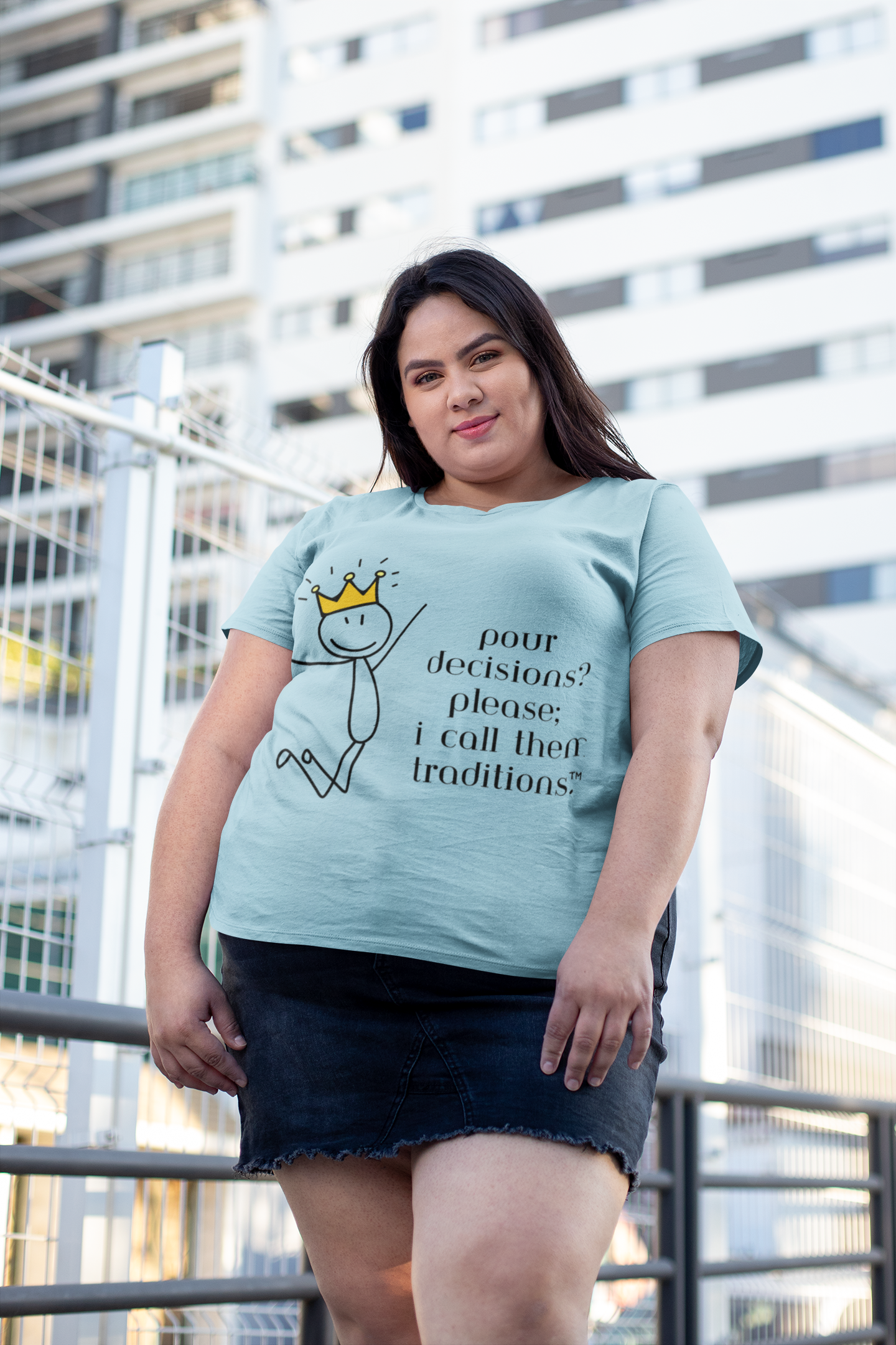 Pour Decisions? I Call Them Traditions Tee – Wheel of Dare QR Code Party Game Shirt