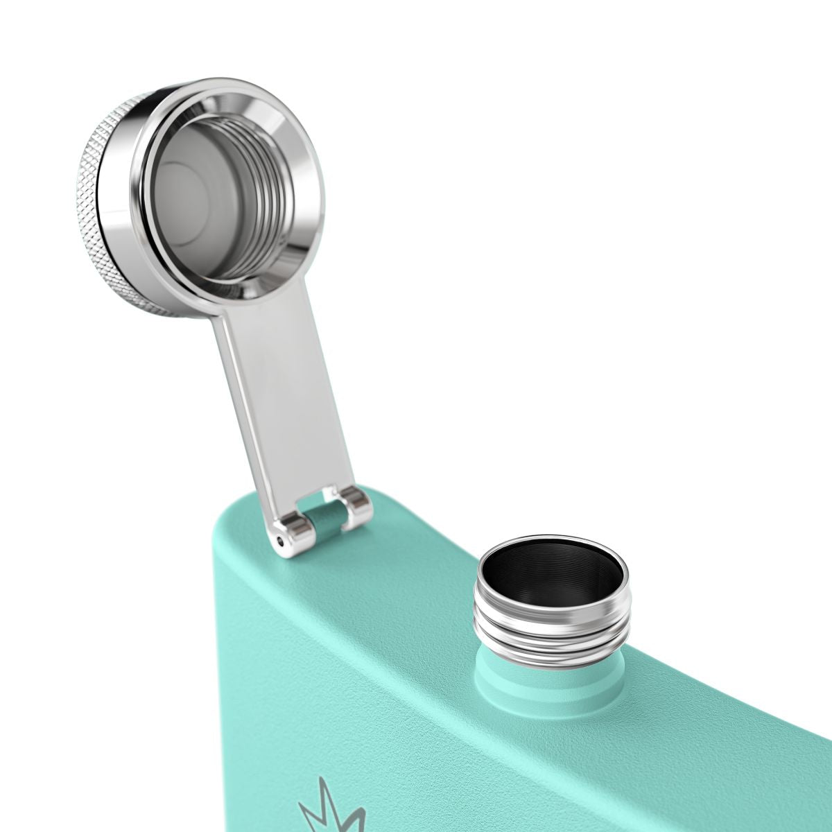 Squad Crown Stainless Steel Flask | 6oz Sassy Party Gift for Girls’ Trips & Bach Parties Steel Flask, 6oz