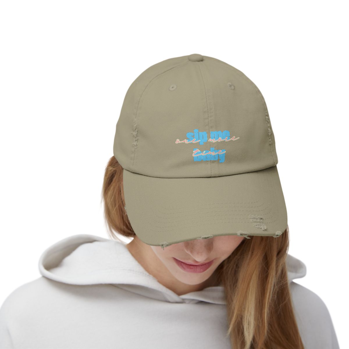 Sip Me Baby—One More Time Party Cap | Bold Bachelorette & Girls’ Weekend Hat