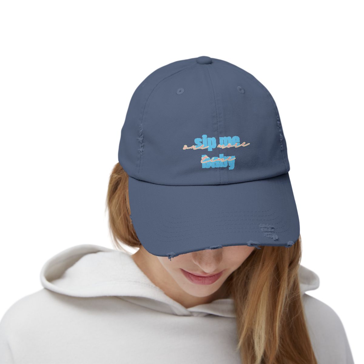 Sip Me Baby—One More Time Party Cap | Bold Bachelorette & Girls’ Weekend Hat
