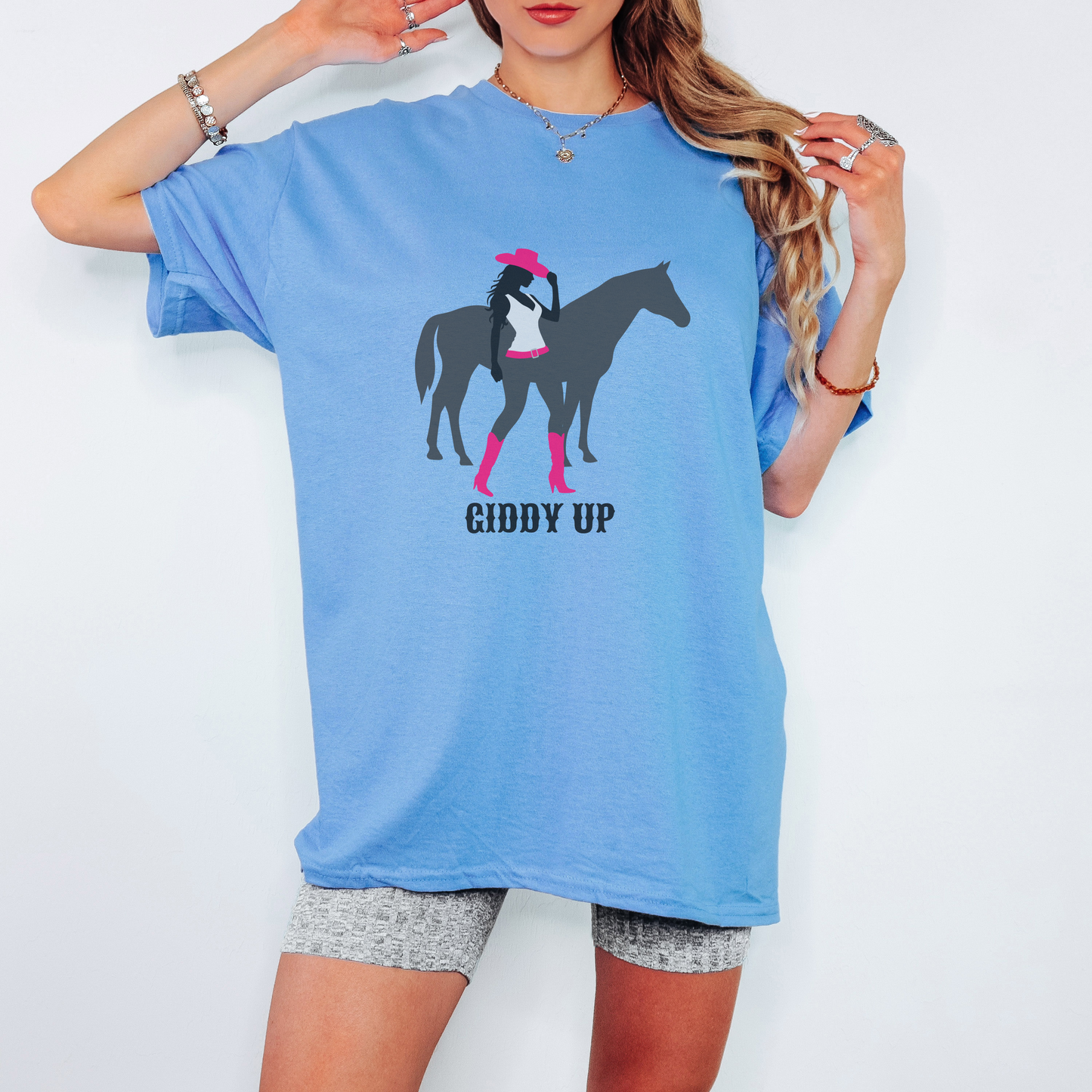 Giddy Up Tee – Cowgirl Sass Edition | Party Dare QR Code