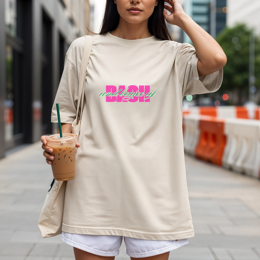 BACH and Boujee AF Tee – Luxe Party Crew Edition | Dare QR Code on Sleeve