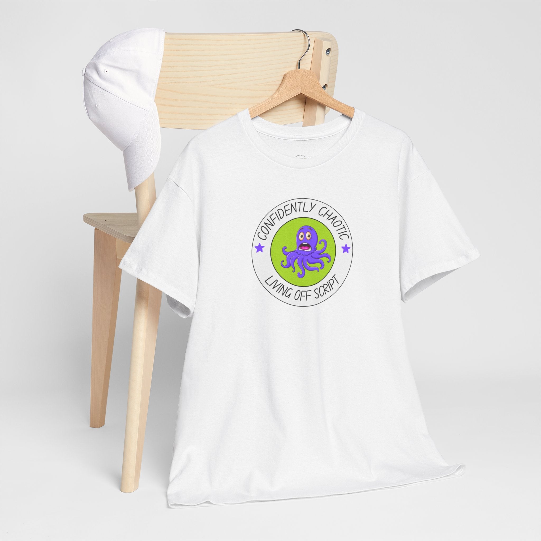 CONFIDENTLY CHAOTIC TEE: Embrace the Adventure