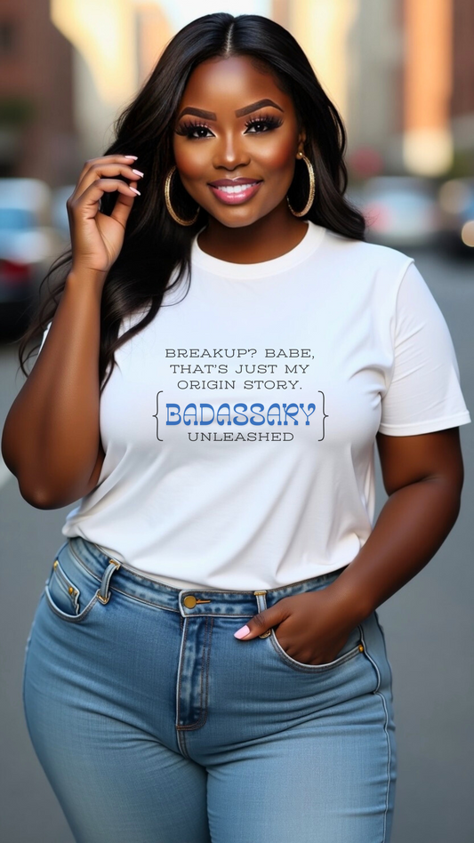Badassary Unleashed Tee – Wheel of Dare QR Code Party Game Shirt