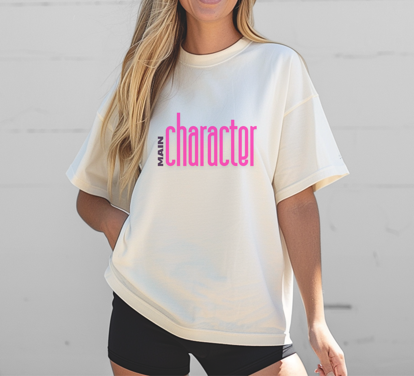 Main Character Tee – Wheel of Dare QR Code Party Game Shirt