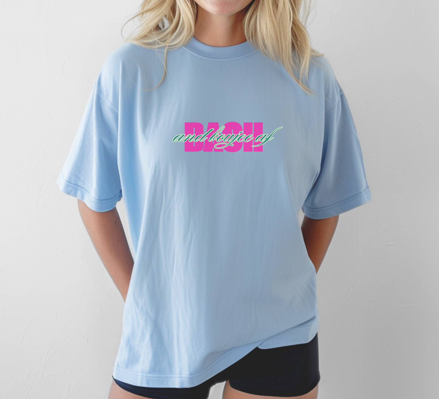 BACH and Boujee AF Tee – Luxe Party Crew Edition | Dare QR Code on Sleeve