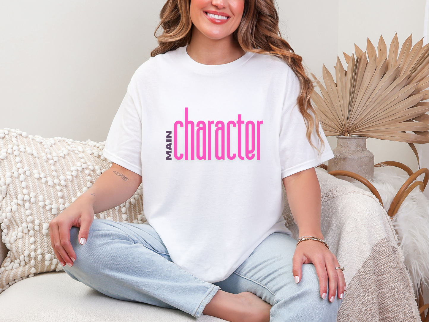 Main Character Tee – Wheel of Dare QR Code Party Game Shirt