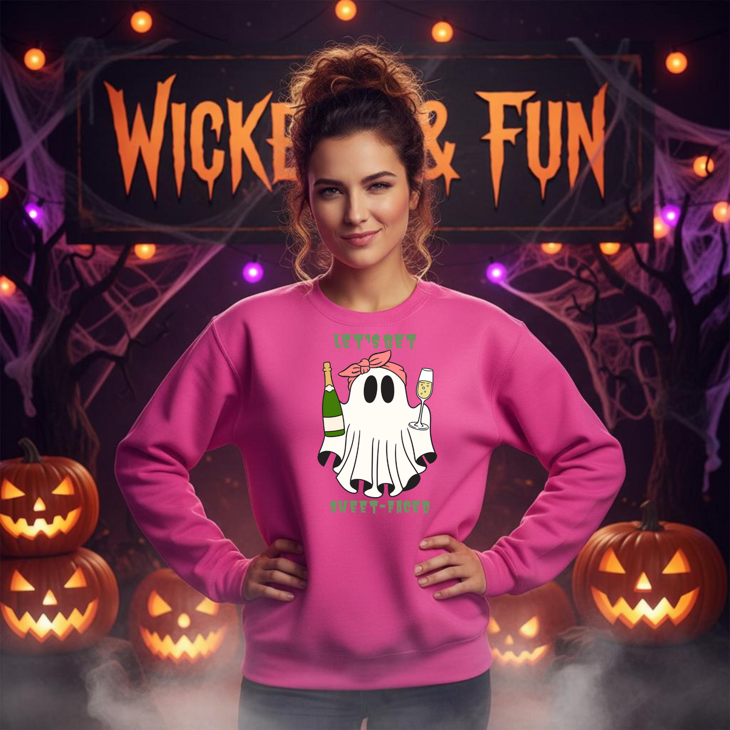 Let’s Get Sheet-Faced – Wheel of SCARE QR Party Game Included