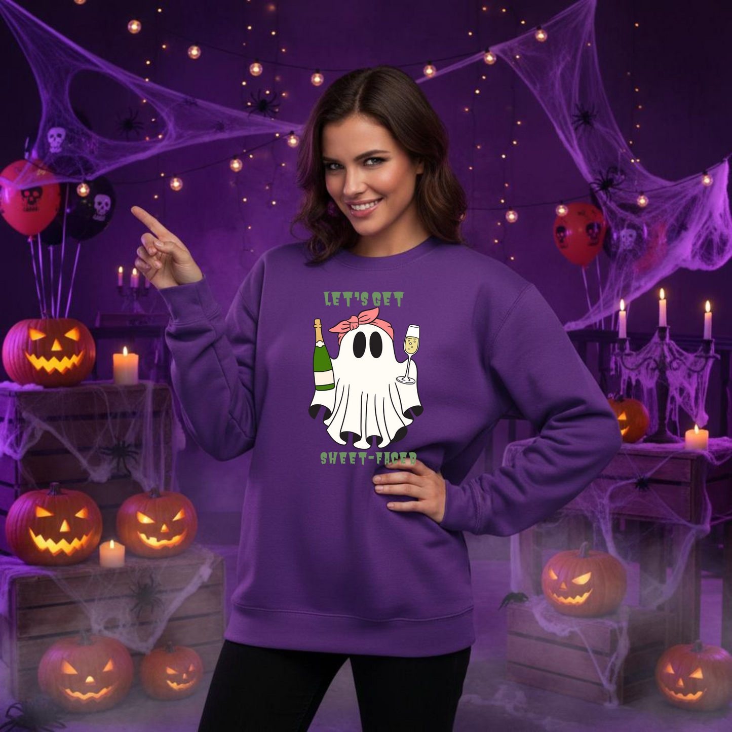 Let’s Get Sheet-Faced – Wheel of SCARE QR Party Game Included